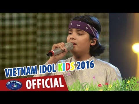 Vietnam idol kids 2016 - gala 1 - quê hương - jayden